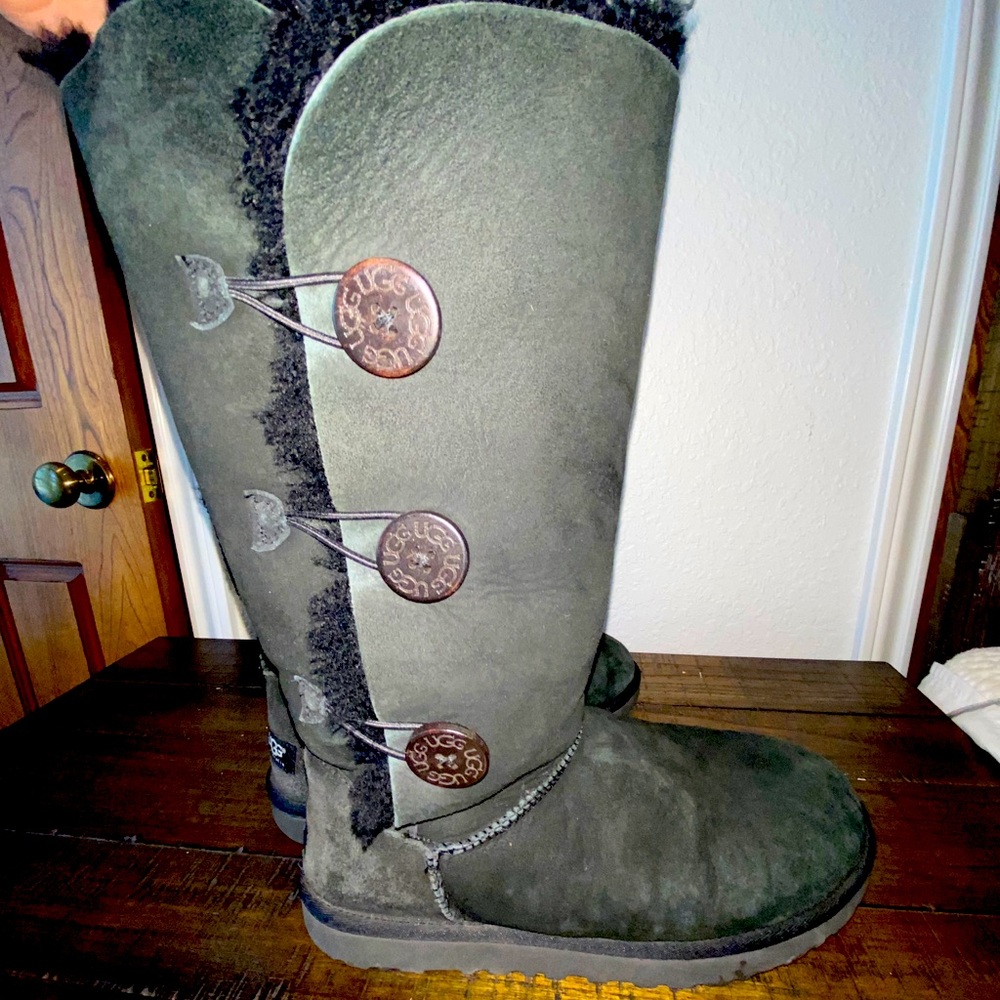 UGG Bailey Button triplet tall boot